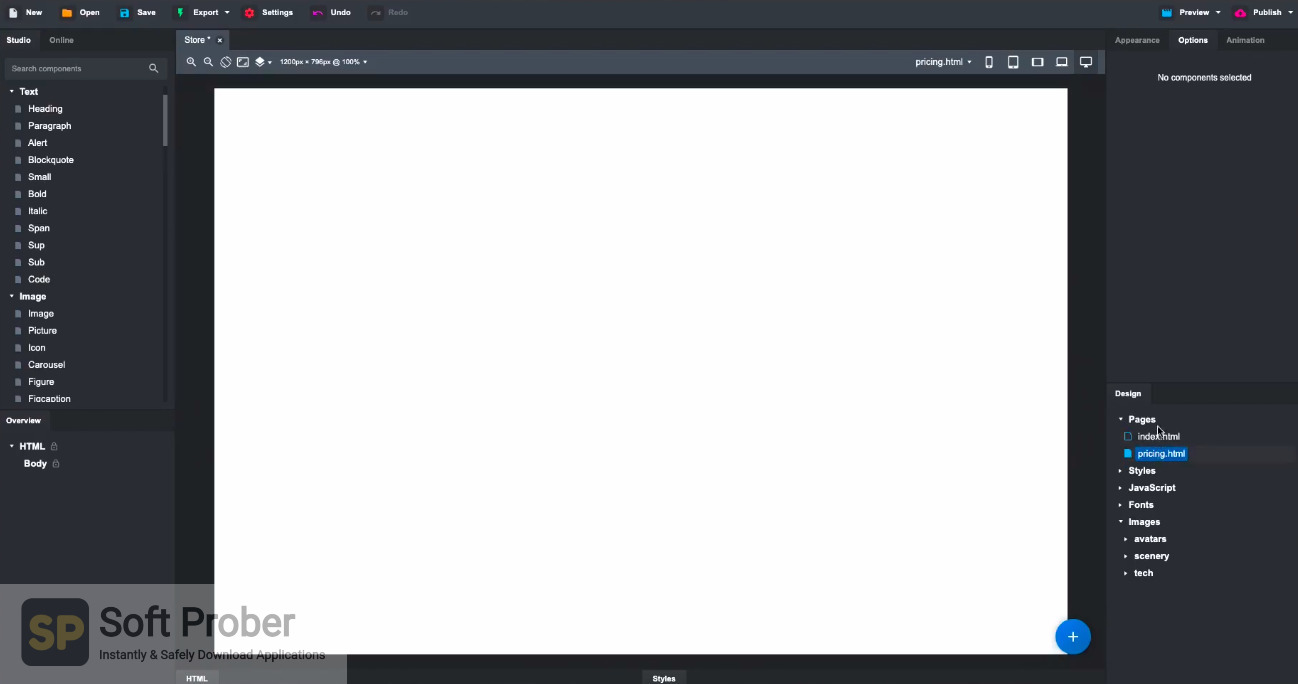 Bootstrap Studio 6.4.2 for windows download free