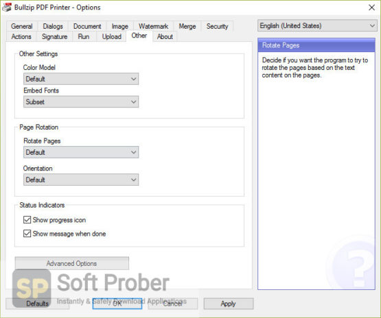 BullZip PDF Printer Expert 2021 Offline Installer Download-Softprober.com
