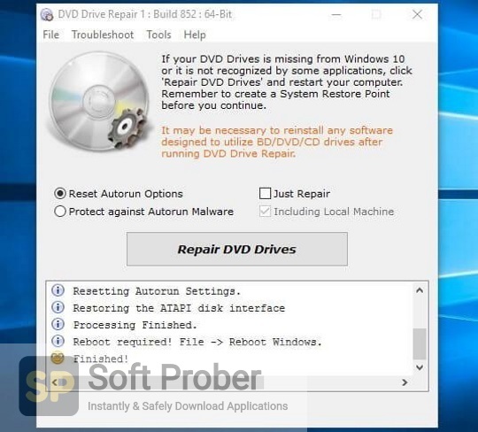 DVD Drive Repair 2021 Latest Version Download-Softprober.com