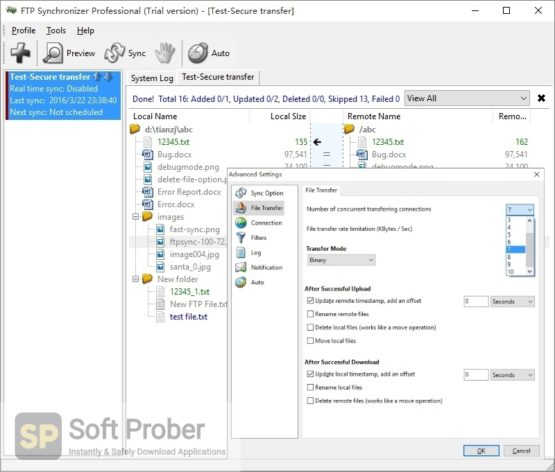FTP Synchronizer Professional 2021 Latest Version Download-Softprober.com