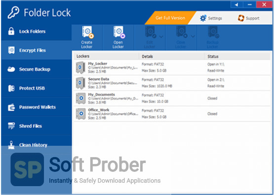 Folder Lock 2021 Offline Installer Download-Softprober.com
