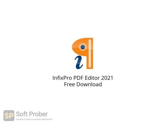InfixPro PDF Editor 2021 Free Download-Softprober.com