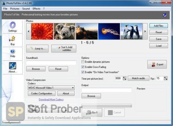 KC Softwares PhotoToFilm 2021 Latest Version Download-Softprober.com