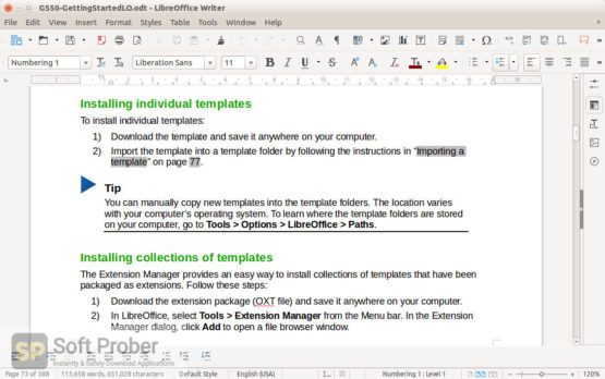 LibreOffice 2021 Latest Version Download-Softprober.com