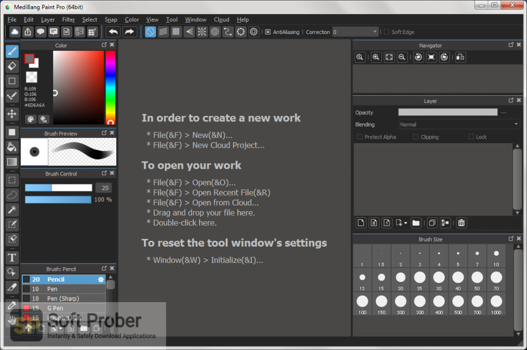 MediBang Paint Pro 29.1 for mac download