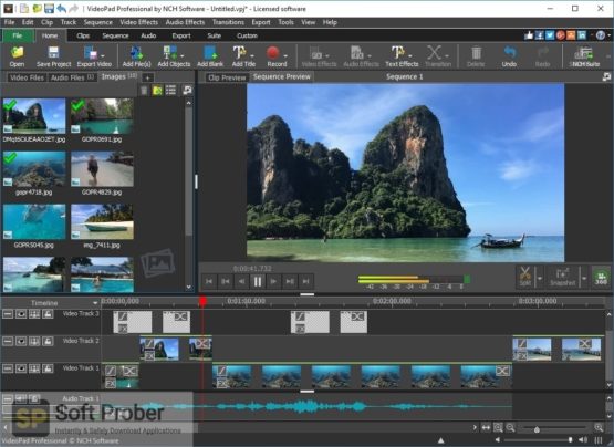 NCH VideoPad Video Editor 2021 Direct Link Download-Softprober.com