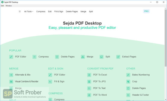 Sejda PDF Desktop Pro 2021 Latest Version Download-Softprober.com