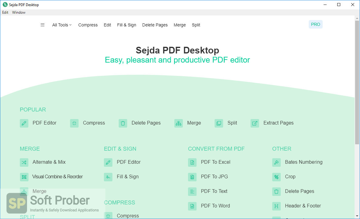 Sejda PDF Desktop Pro 7.6.3 download the new for android