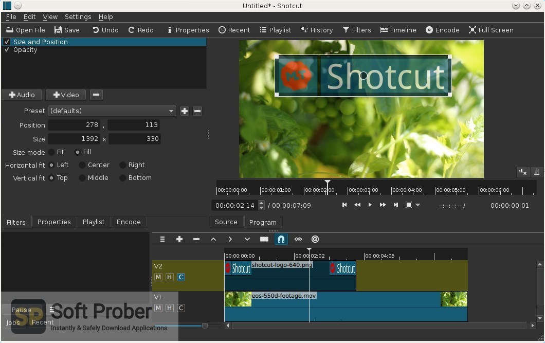 free for ios download Shotcut 23.07.09