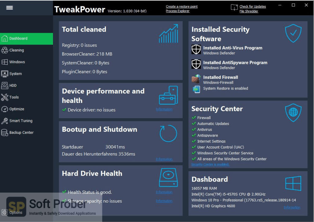 TweakPower 2.045 download the new version for android
