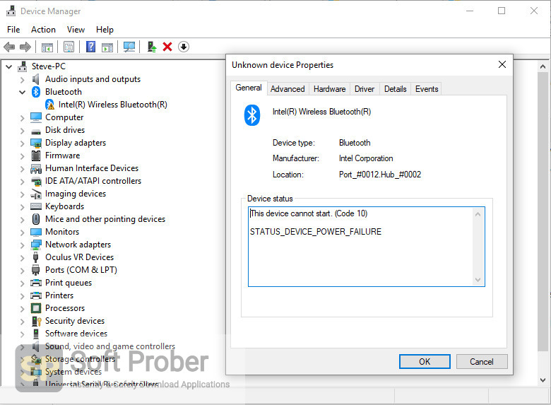 download intel bluetooth driver for windows 10