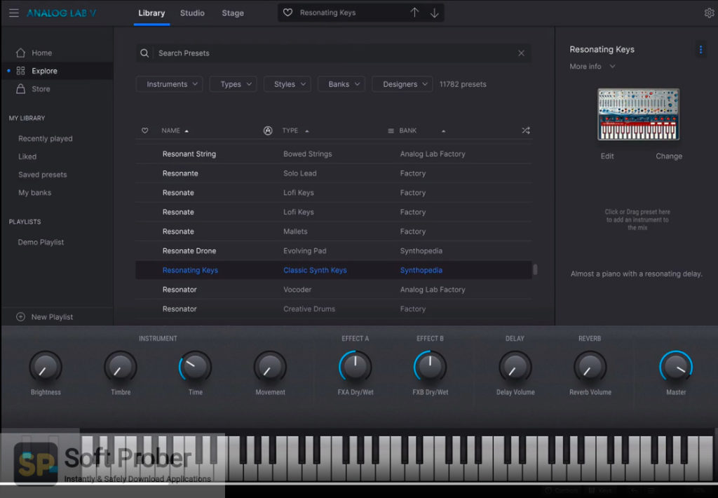 Arturia Analog Lab 5.7.3 download the new version for apple