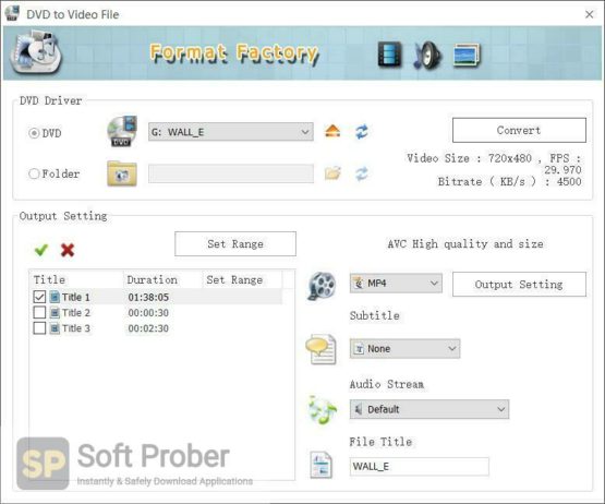 Format Factory 2021 Latest Version Download-Softprober.com