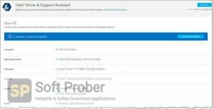 intel driver support assistant download location