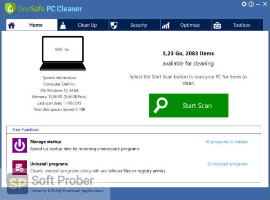 onesafe pc cleaner free download