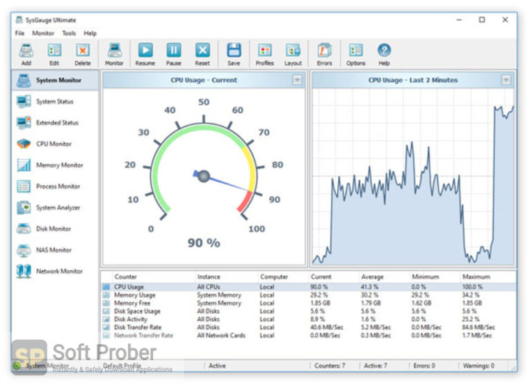 SysGauge Ultimate + Server 10.1.16 download the last version for ios