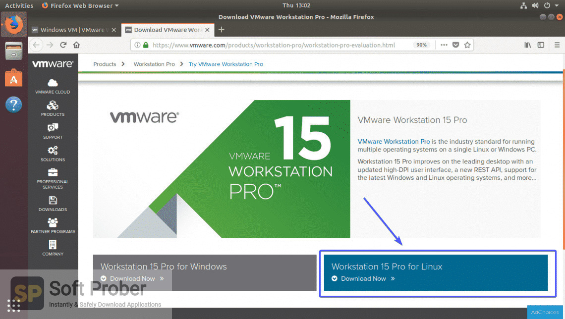 download vmware workstation pro 17.0.0
