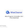 Wise Program Uninstaller 2021 Free Download