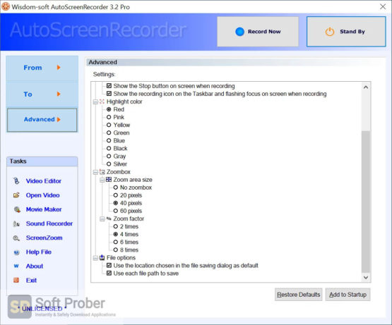AutoScreenRecorder Pro 2021 Direct Link Download-Softprober.com