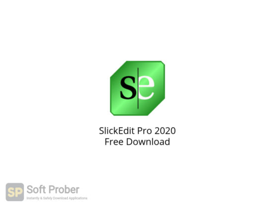 SlickEdit Pro 2020 Free Download-Softprober.com