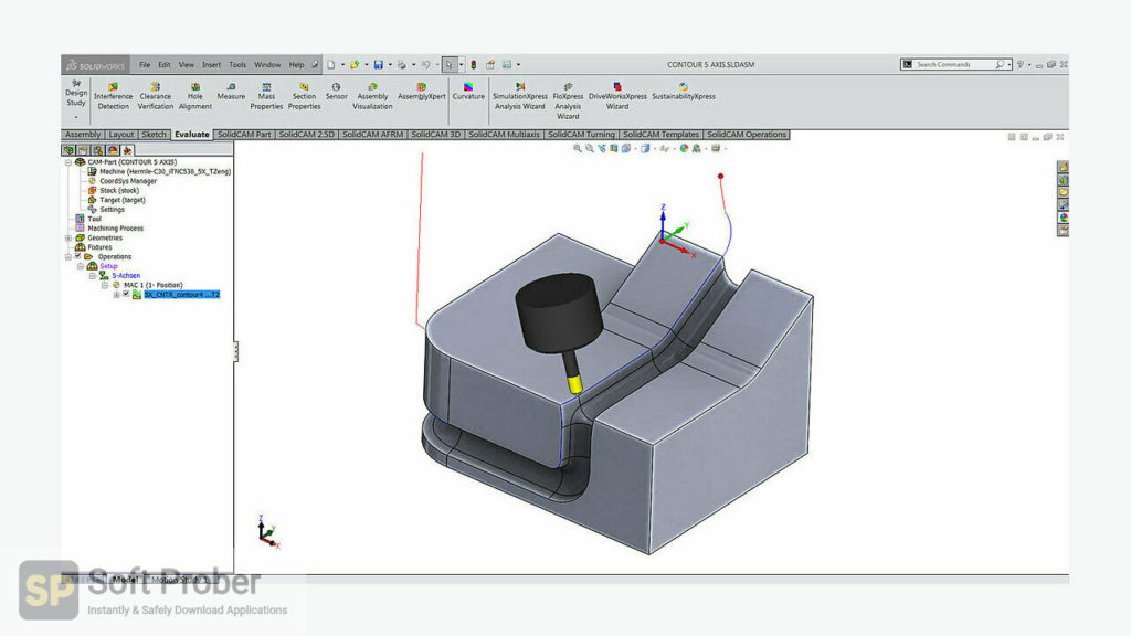 SolidCAM for SolidWorks 2023 SP1 HF1 download the new version for apple
