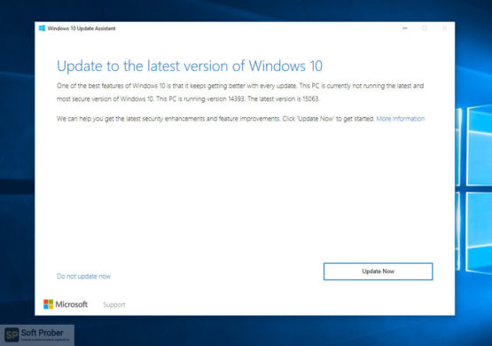 Windows 10 Update Assistant 2021 Offline Installer Download-Softprober.com