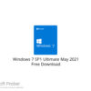 Windows 7 SP1 Ultimate May 2021 Free Download
