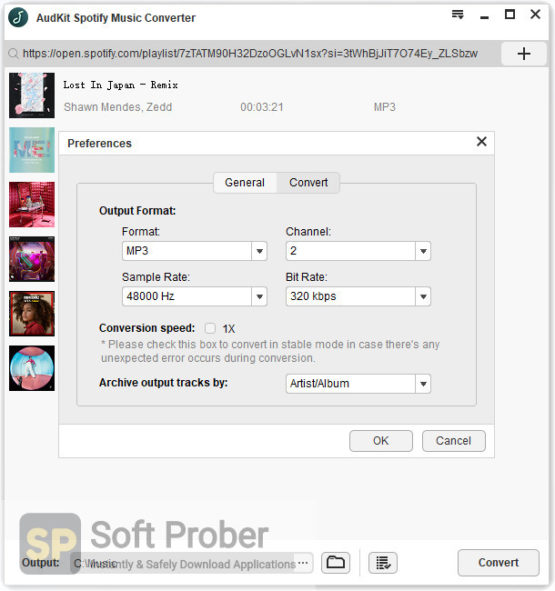 AudKit Spotify Music Converter 2021 Latest Version Download-Softprober.com