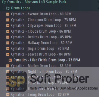Cymatics Blossom Lofi Sample Pack Offline Installer Download-Softprober.com