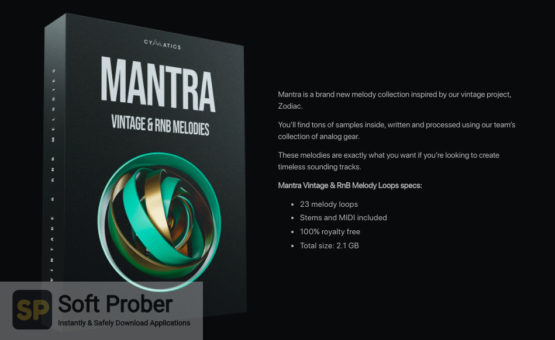 Cymatics Mantra Vintage & RnB Melody Loops Direct Link Download-Softprober.com