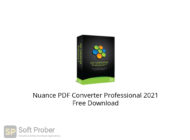 Nuance PDF Converter Professional 2021 Free Download-Softprober.com