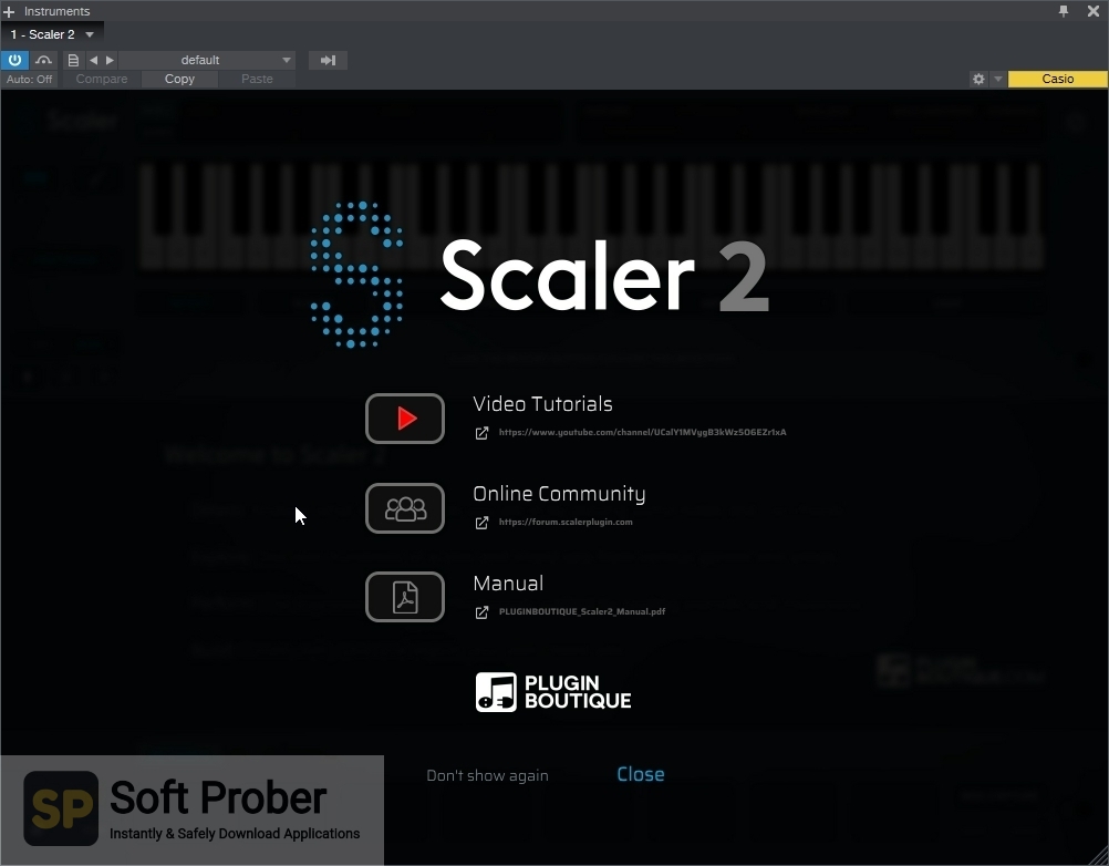 Plugin Boutique Scaler 2.8.1 for mac download