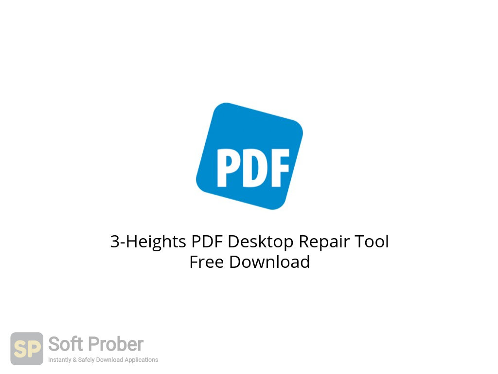 3-Heights PDF Desktop Analysis & Repair Tool 6.27.2.1 free instal