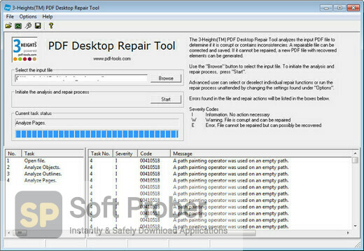 free instals 3-Heights PDF Desktop Analysis & Repair Tool 6.27.2.1