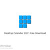 Desktop Calendar 2021 Free Download