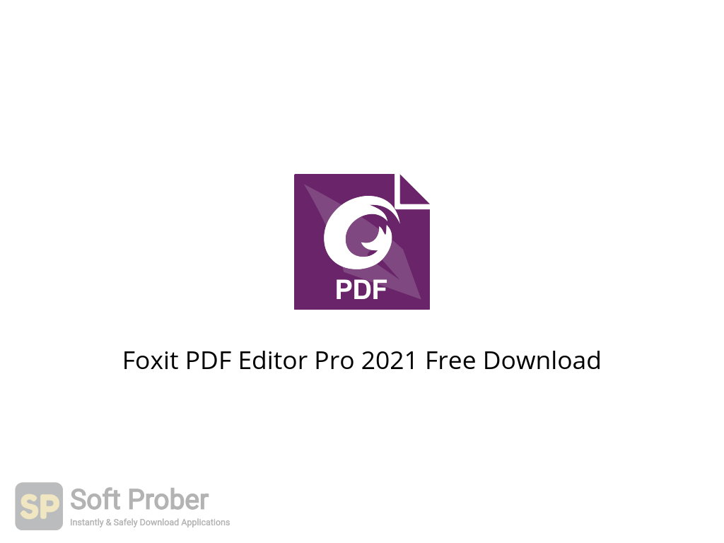 foxit pdf editor pro free download