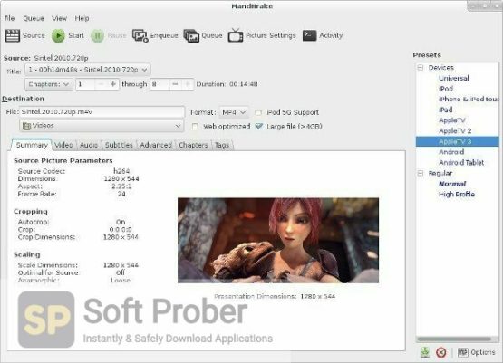 HandBrake 2021 Direct Link Download-Softprober.com
