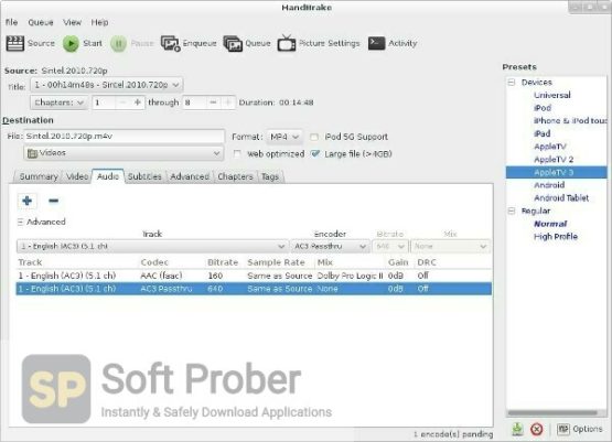 HandBrake 2021 Latest Version Download-Softprober.com