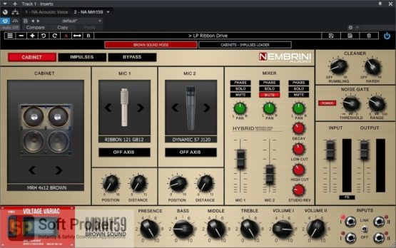 Nembrini Audio MRH159 Brown Sound Guitar Amplifier Offline Installer Download-Softprober.com
