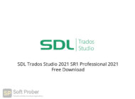 SDL Trados Studio 2021 SR1 Professional 2021 Free Download-Softprober.com
