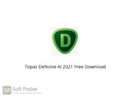 Topaz DeNoise AI 2021 Free Download-Softprober.com
