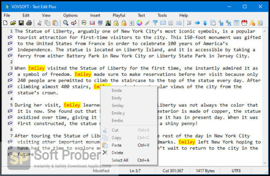VovSoft Text Edit Plus 2021 Direct Link Download-Softprober.com