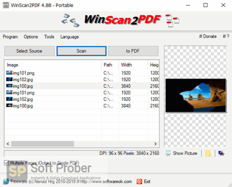 WinScan2PDF 8.61 download the new version for iphone