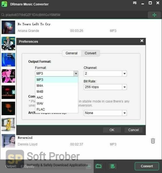 DRmare Music Converter for Spotify 2021 Latest Version Download Softprober.com