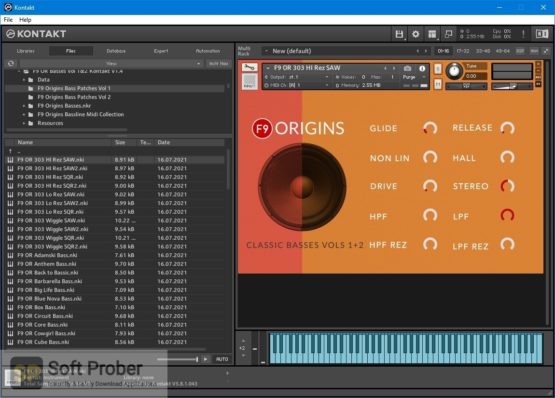 F9 Audio F9 Origins Classic Basses Vol 1 & 2 Direct Link Download Softprober.com