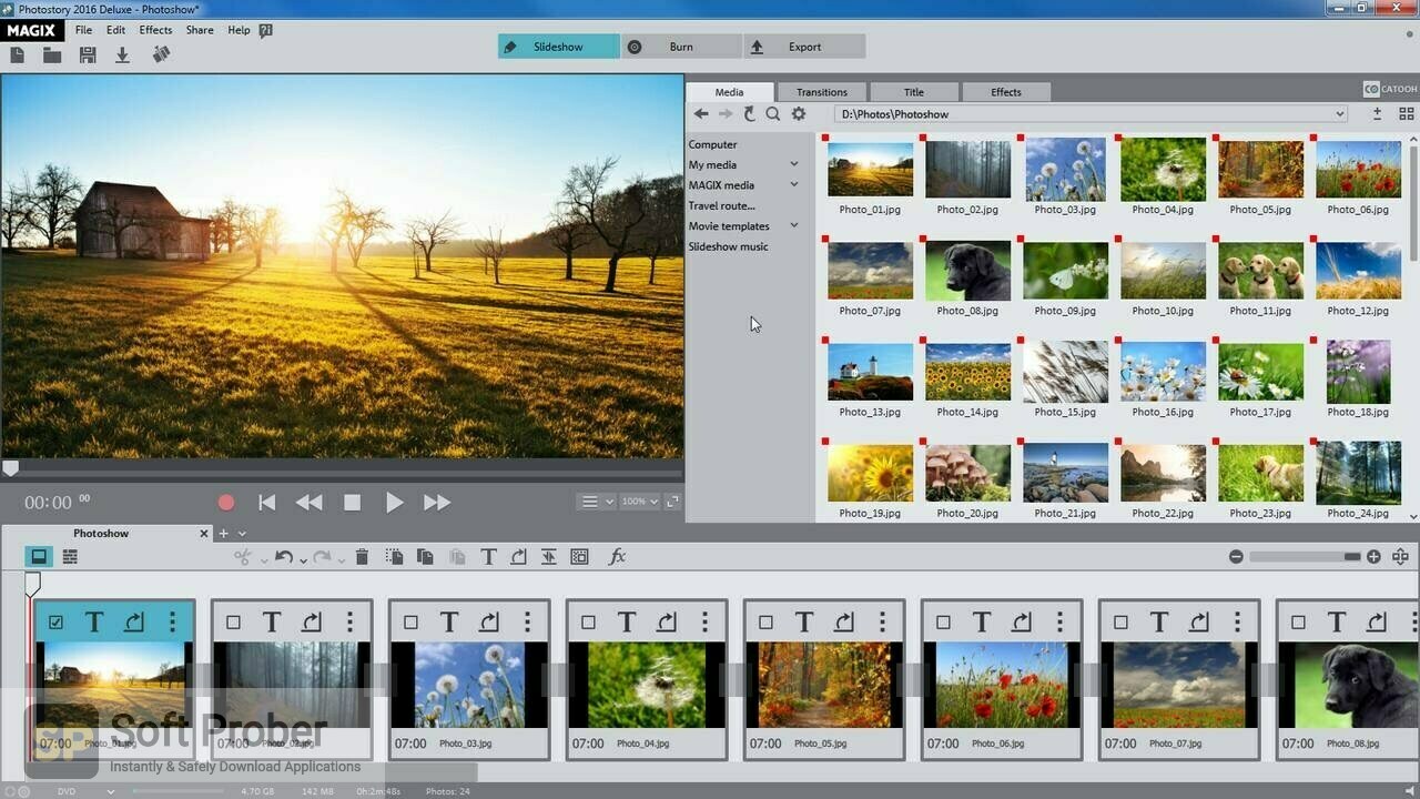for windows download MAGIX Photostory Deluxe 2024 v23.0.1.164