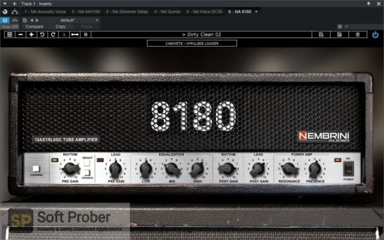 Nembrini Audio 8180 MONSTER TUBE GUITAR AMPLIFIER Direct Link Download-Softprober.com