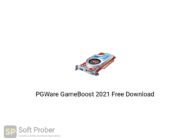 PGWare GameBoost 2021 Free Download-GetintoPC.com