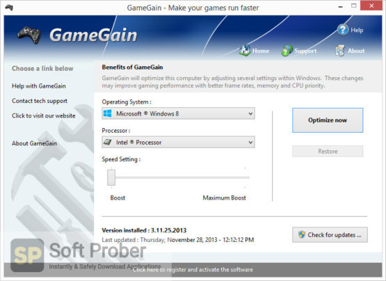 PGWare GameGain 2021 Direct Link Download-Softprober.com