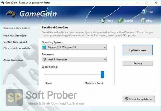 PGWare GameGain 2021 Latest Version Download-Softprober.com